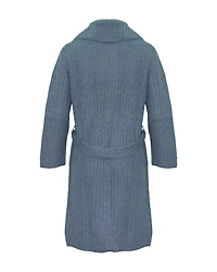 Long Mohair Blend Coatigan
