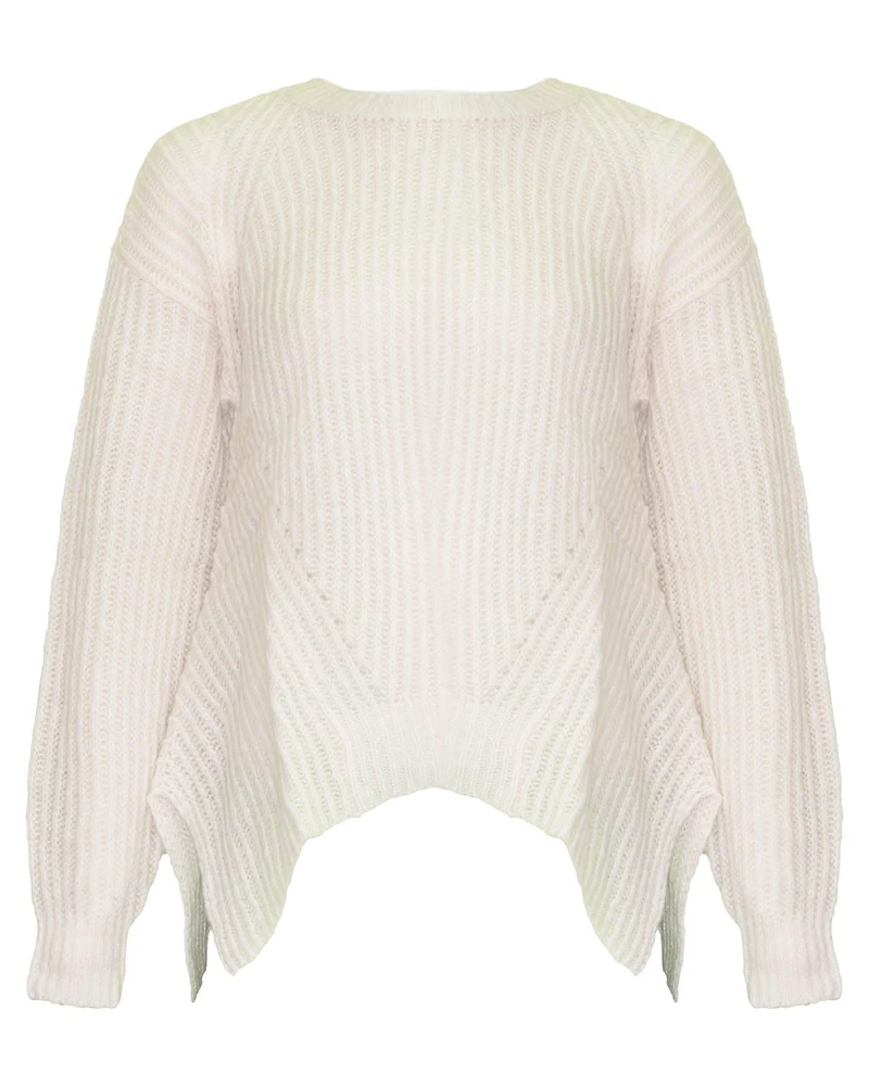 Loose Ribbed Pullover