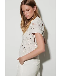 Luisa Cerano Cable Design Tank Top
