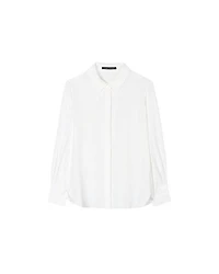 Luisa Cerano Silk Shirt Blouse