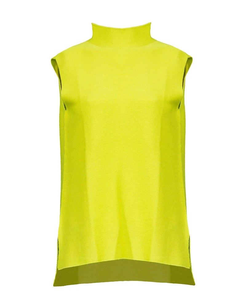 Luisa Cerano Mock Neck Tank Top