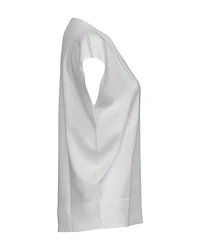 Non-Wool Cap Sleeve Pullover