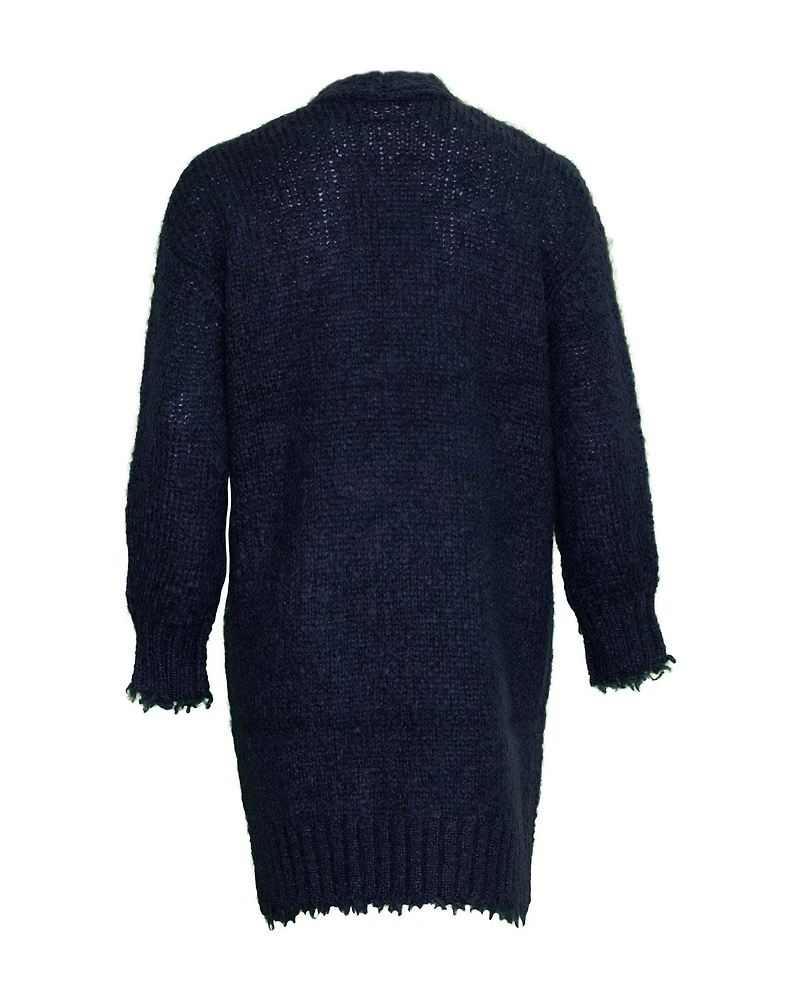 Oversized Long Cardigan