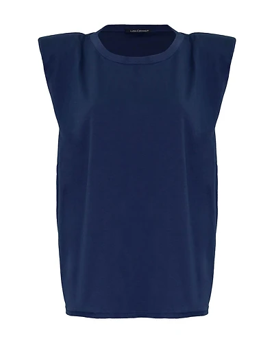 Padded Shoulder Tank Top