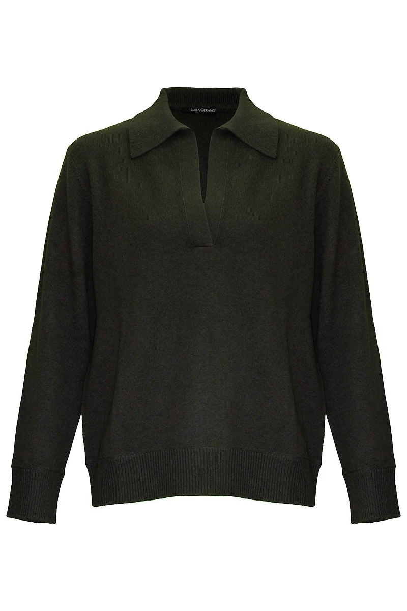 Polo Knit Pullover
