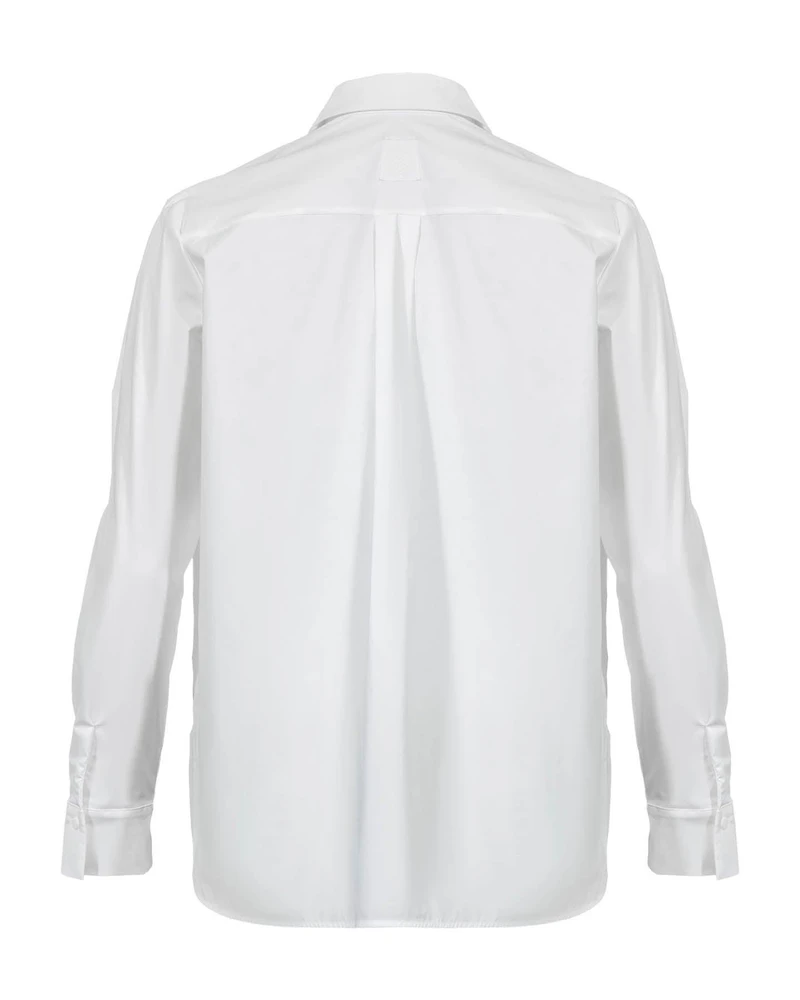Poplin Front Panel Shirt