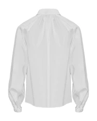Raglan Sleeve Button Down Blouse