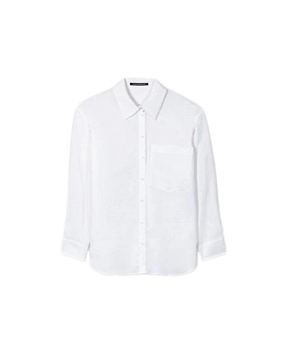 Luisa Cerano Ramie Boyfriend Blouse