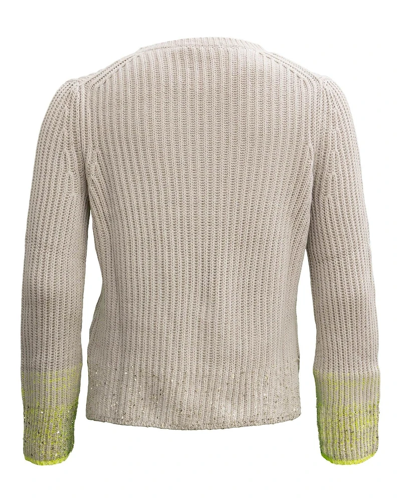 Rib Ombre Pullover