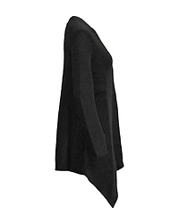 Ribbed Cardigan Black