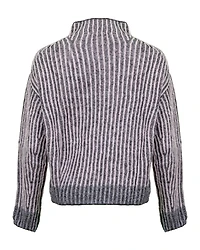 Ribbed Chunky Knit Pullover