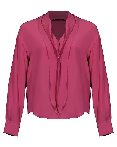 Ruffle Front Blouse