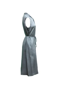 Satin Sleeveless Dress