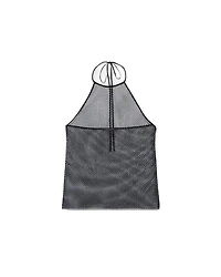 Sequin Mesh Halter Top