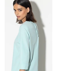 Luisa Cerano Sheath 3/4 Sleeve Dress