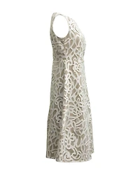 Sleeveless Mesh Dress