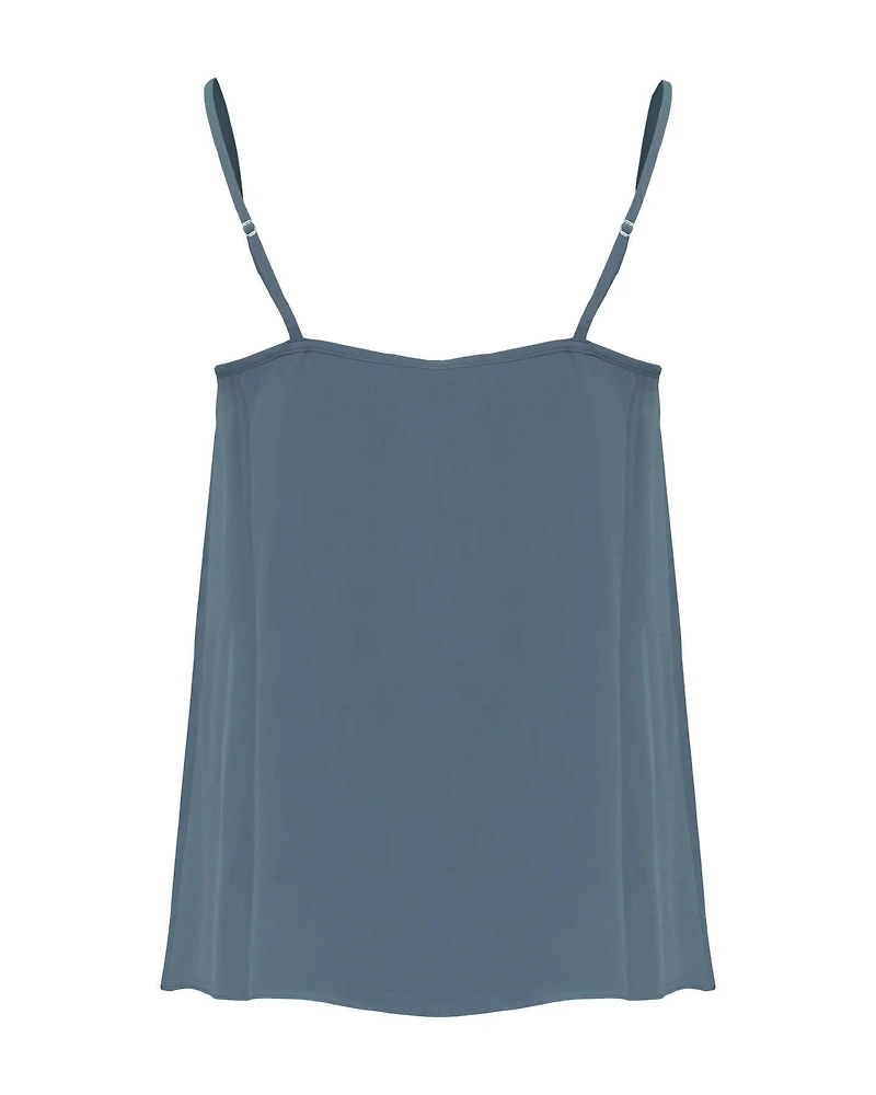 Luisa Cerano Spagetti Strap Silk Blend Camisole
