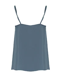 Luisa Cerano Spagetti Strap Silk Blend Camisole