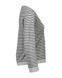 Striped Linen Pullover