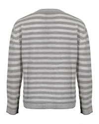 Striped Wool Blend Pullover