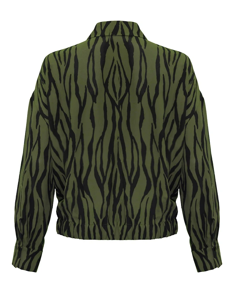 Tiger Print Top