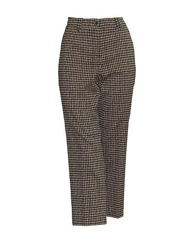 Tweed Cropped Pants