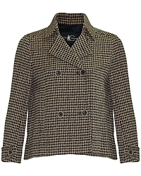 Tweed Double Breasted Blazer