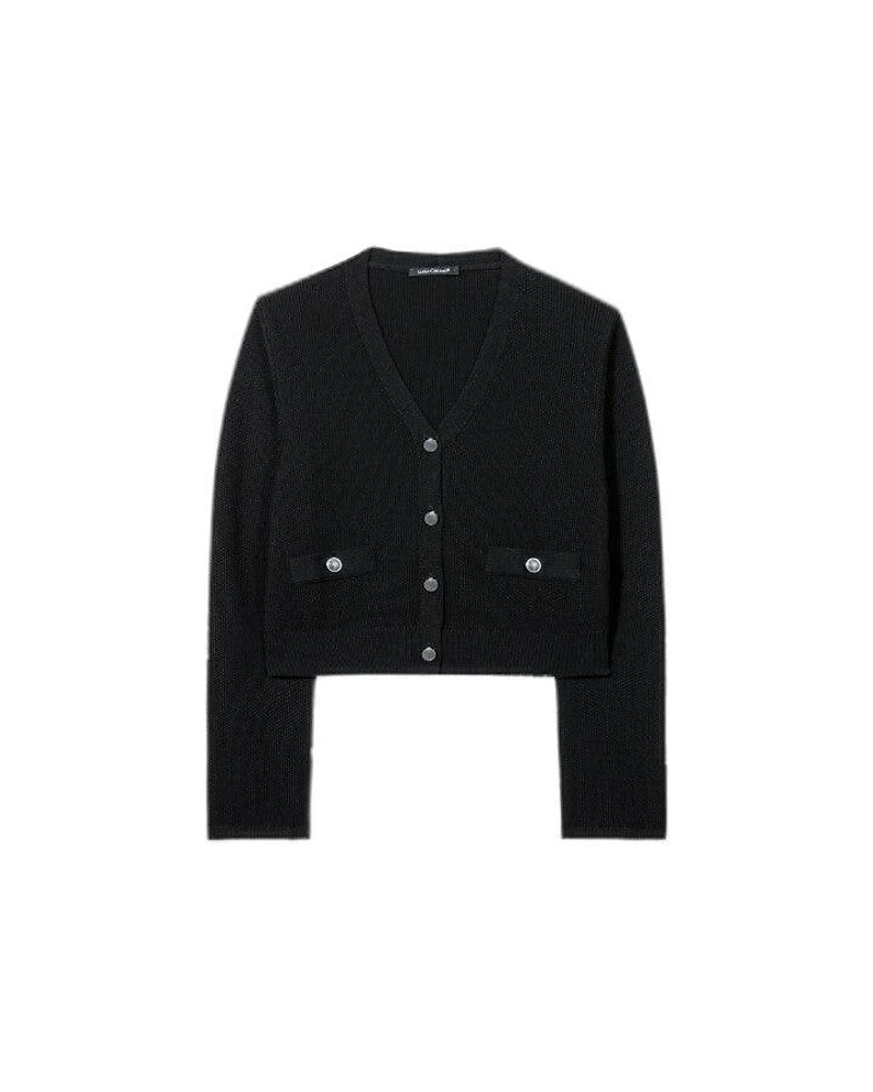 Tweed Look Cardigan