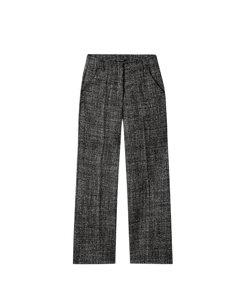 Luisa Cerano Tweed Wide Leg Pants