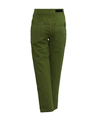 Twill Boyfriend Ankle Pants