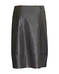 Vegan Leather Skirt