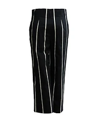 Vertical Stripe Cropped Pant