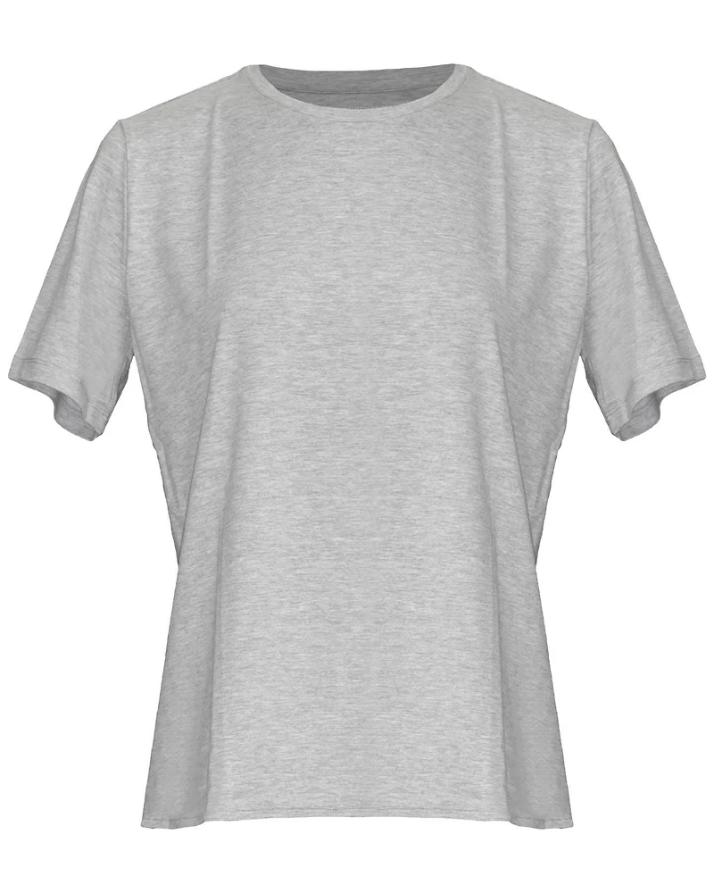 Soft Touch Crew Neck T-Shirt Grey