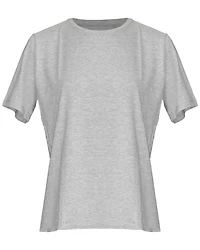 Soft Touch Crew Neck T-Shirt Grey