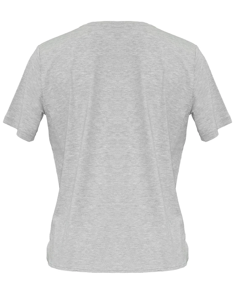 Soft Touch Crew Neck T-Shirt Grey