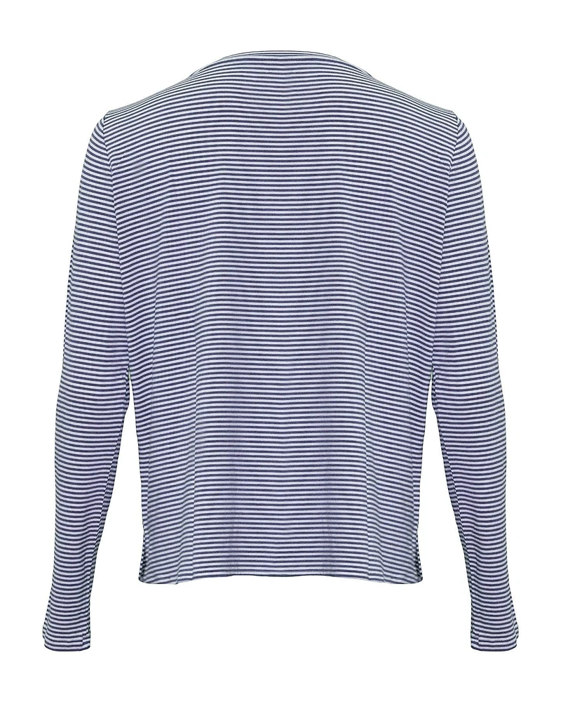 Soft Touch Striped Pullover