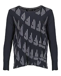 Marc Cain Abstract Print Pullover
