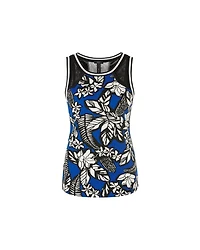 Marc Cain All Over Floral Pattern Tank Top