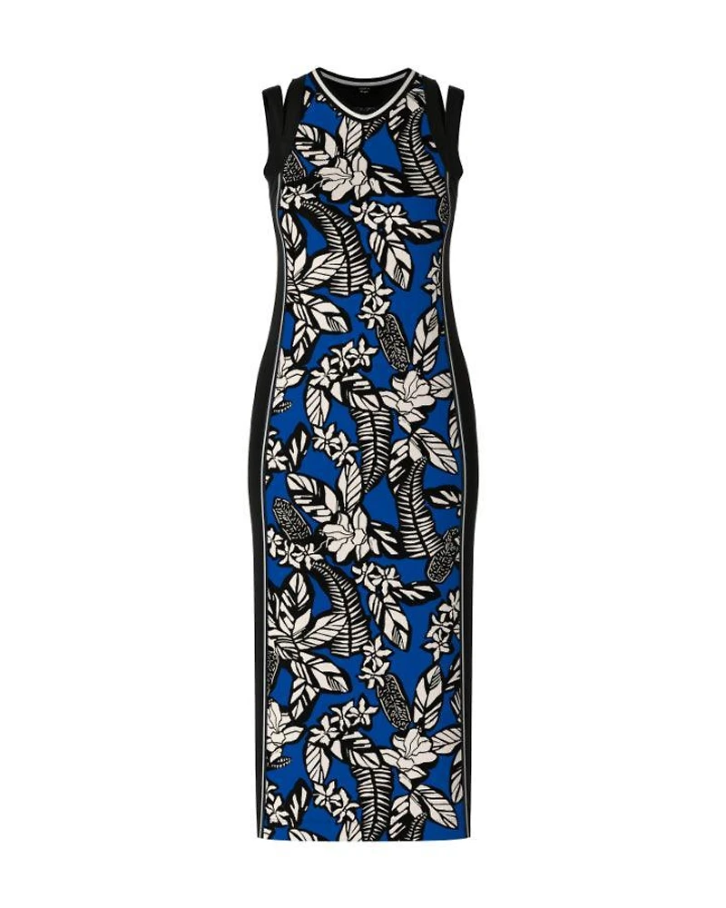 Marc Cain All Over Front Print Maxi Dress