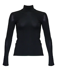 Baby Skin Turtleneck Black