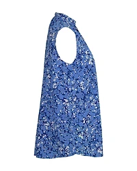 Bloom Print Sleeveless Top