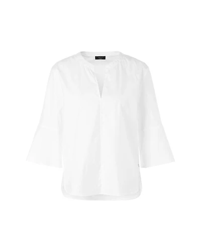 Marc Cain Blouse With Flounce Sleeves