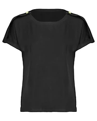 Button Detail T-Shirt