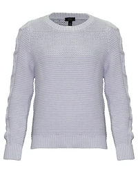 Cable Sleeve Sweater