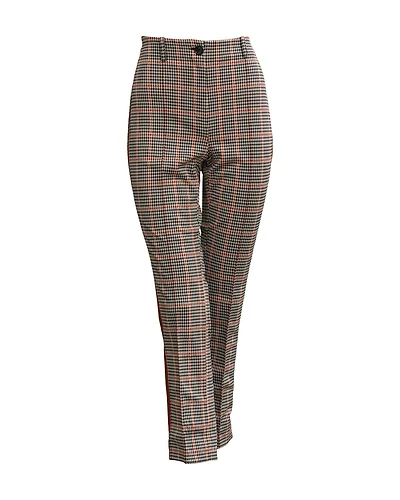 Check with Stripe Pants