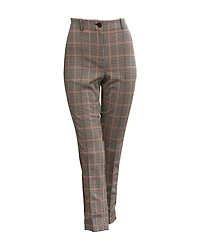 Check with Stripe Pants