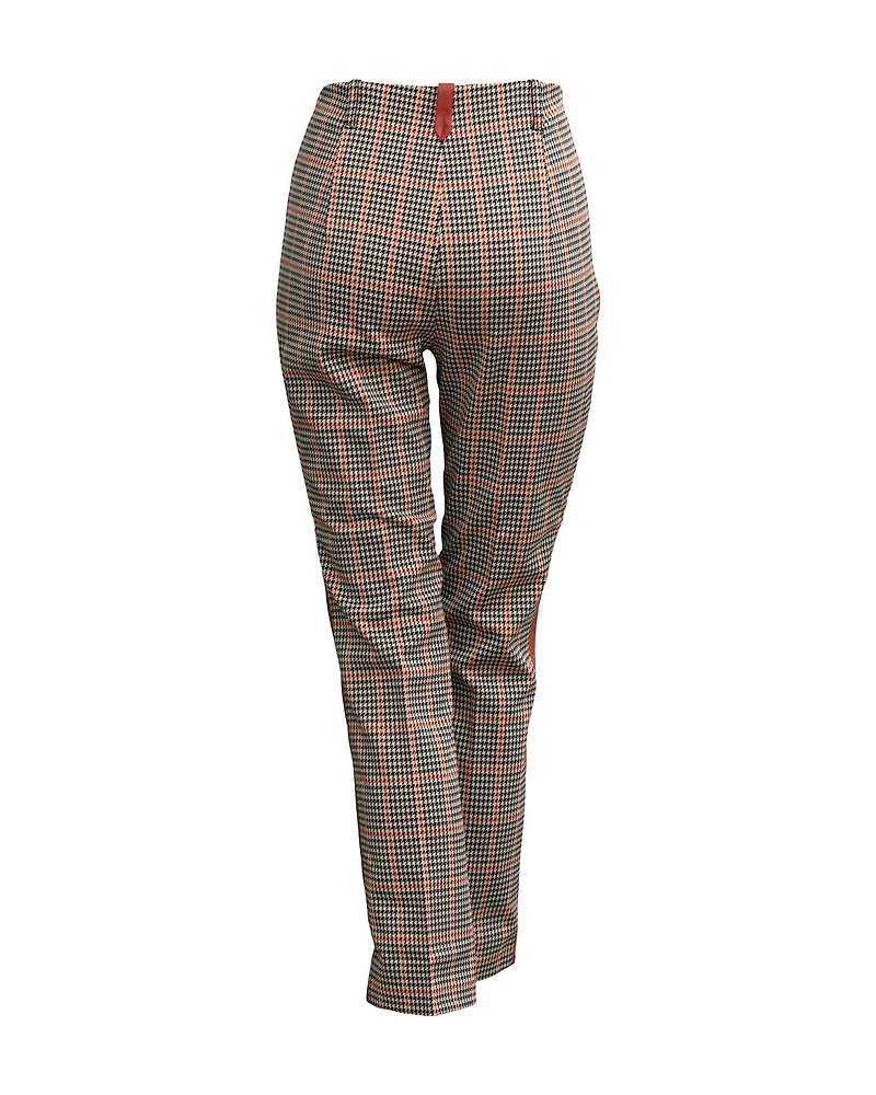 Check with Stripe Pants