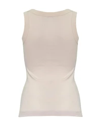 Classic Ribbed Tank Rose Powder