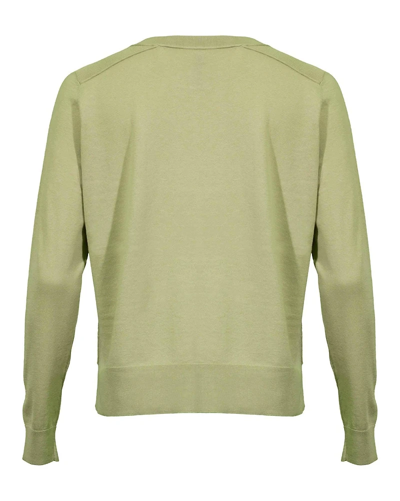 Cotton Silk Blend Pullover