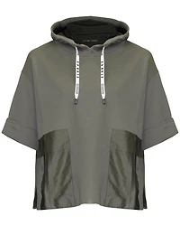 Cropped Hooded Sweatshirt